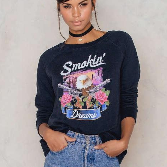 Spell Smokin' Dreams Sloppy Joe Sweater Tee Jumper smoking XS sweatshirt designs - Picture 7 of 16